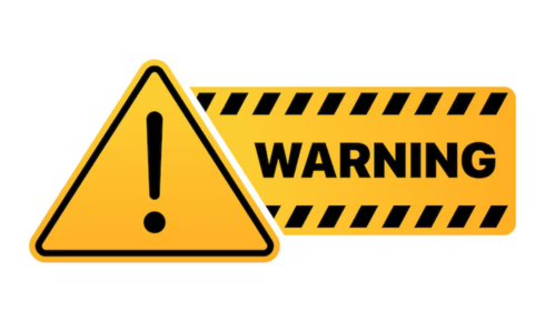 warning sign